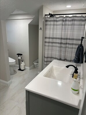 Bathroom - MyRoKo Farmhouse Sleeps 12 near wedding venue Scenic views and Newly Remodeled! (Lakeville)