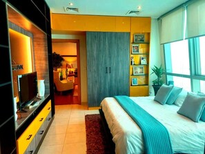 Room - Zigzag Tower B-Golf course view from 33d floor, 2BR-3310A (Lusail)