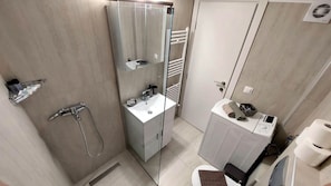 Bathroom - Home4You. A comfortable, modern,recently renovated apartment in the city center. (Thessaloniki)