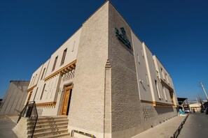 Façade de l’hébergement