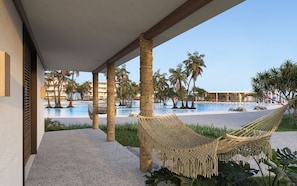 Terrace/patio - Jeriquiá Lagoa - GAV Hotéis e Resorts (Cruz)