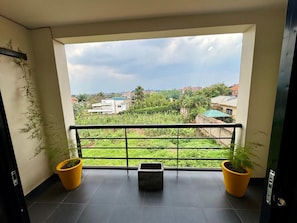 Pemandangan balkon