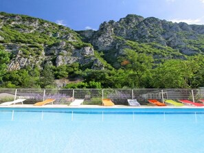 Pool - Cozy mobile home, pets welcome - 6 guests (Axat)