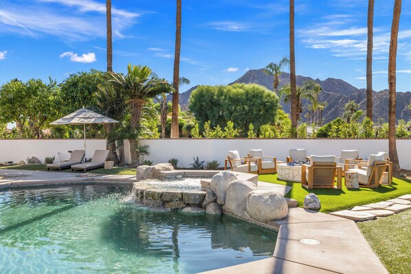 Pool - Oliva Blanca - Indian Wells Luxury Pool & Spa Villa - Tennis Golf (Indian Wells)