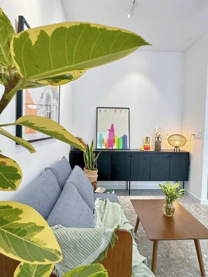 Living area - Private Villa Apt • Lake View • C204 @ Cozinema (Thành phố Hồ Chí Minh)