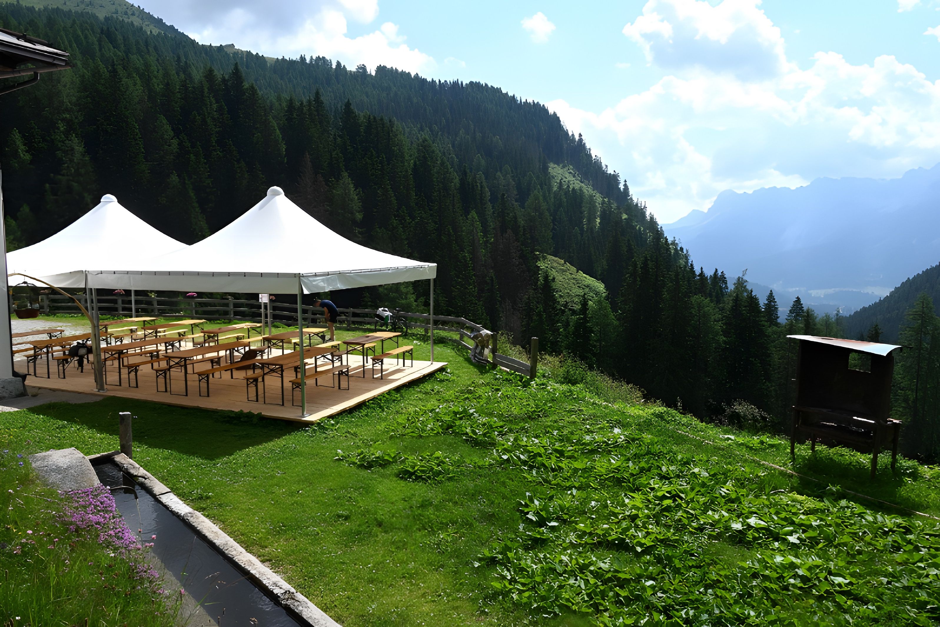 Restaurante al aire libre