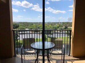 Outdoor dining - Lake View 3BR, Heated Pools, No Resort Fees! (Orlando)