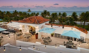 Outdoor dining - Marriott Vacation Club Studio 1 bathroom Miami Beach (Miami Beach)