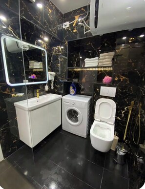 Bathroom - Modern Apartment in the Heart of Tirana (Tiranë)