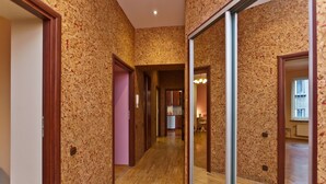 Apartment, 1 Bedroom, Kitchen | Living area | Flat-screen TV