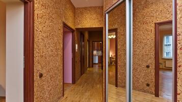 Apartment, 1 Bedroom, Kitchen | Living area | Flat-screen TV