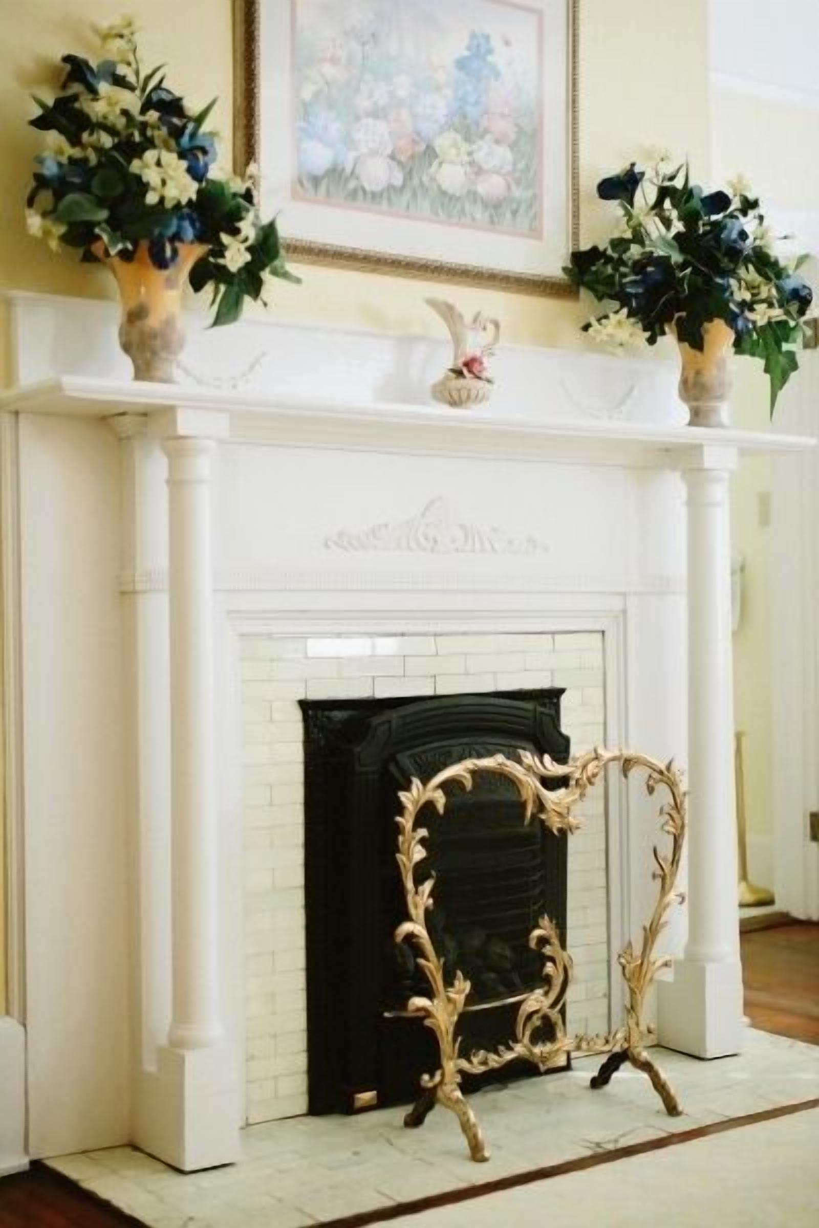 客房, 1 張特大雙人床, 壁爐 (Blue Ridge Room) | 高級寢具、熨斗/熨衣板、免費無線上網