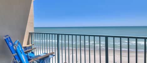 Kondo Deluks, 1 kamar tidur, tepi laut (1032) | Balkon