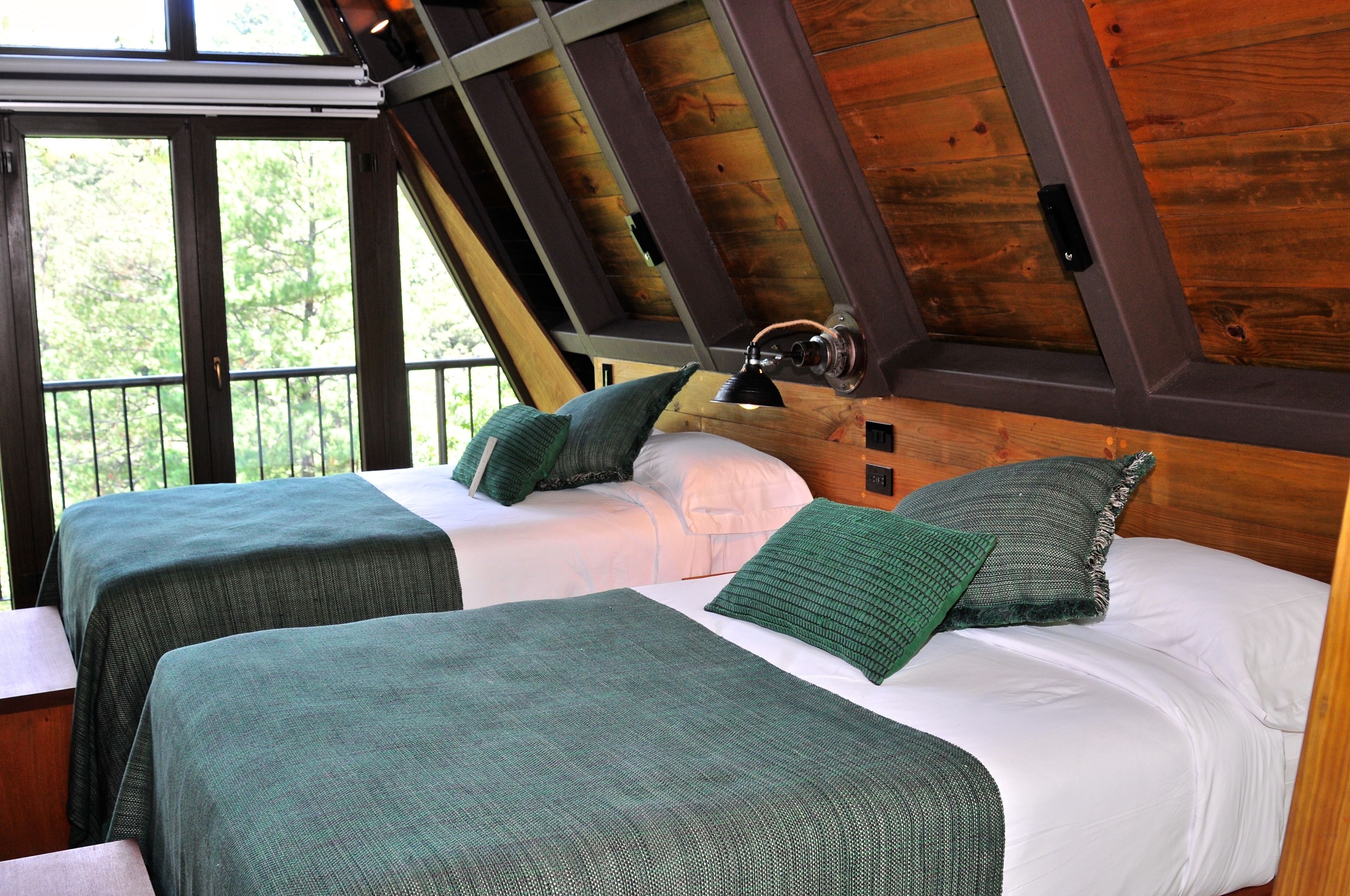 santo cielo, cabaña familiar 2 camas matrimoniales | 1 bedroom, in-room safe, free wifi, bed sheets