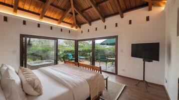 Familienbungalow, 3 Schlafzimmer, Bergblick, Bergseite | 1 Schlafzimmer, Zimmersafe, kostenloses WLAN, BettwÀsche