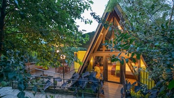 Santo Cielo, Cabaña Familiar 2 Camas Matrimoniales | Hageutsikt