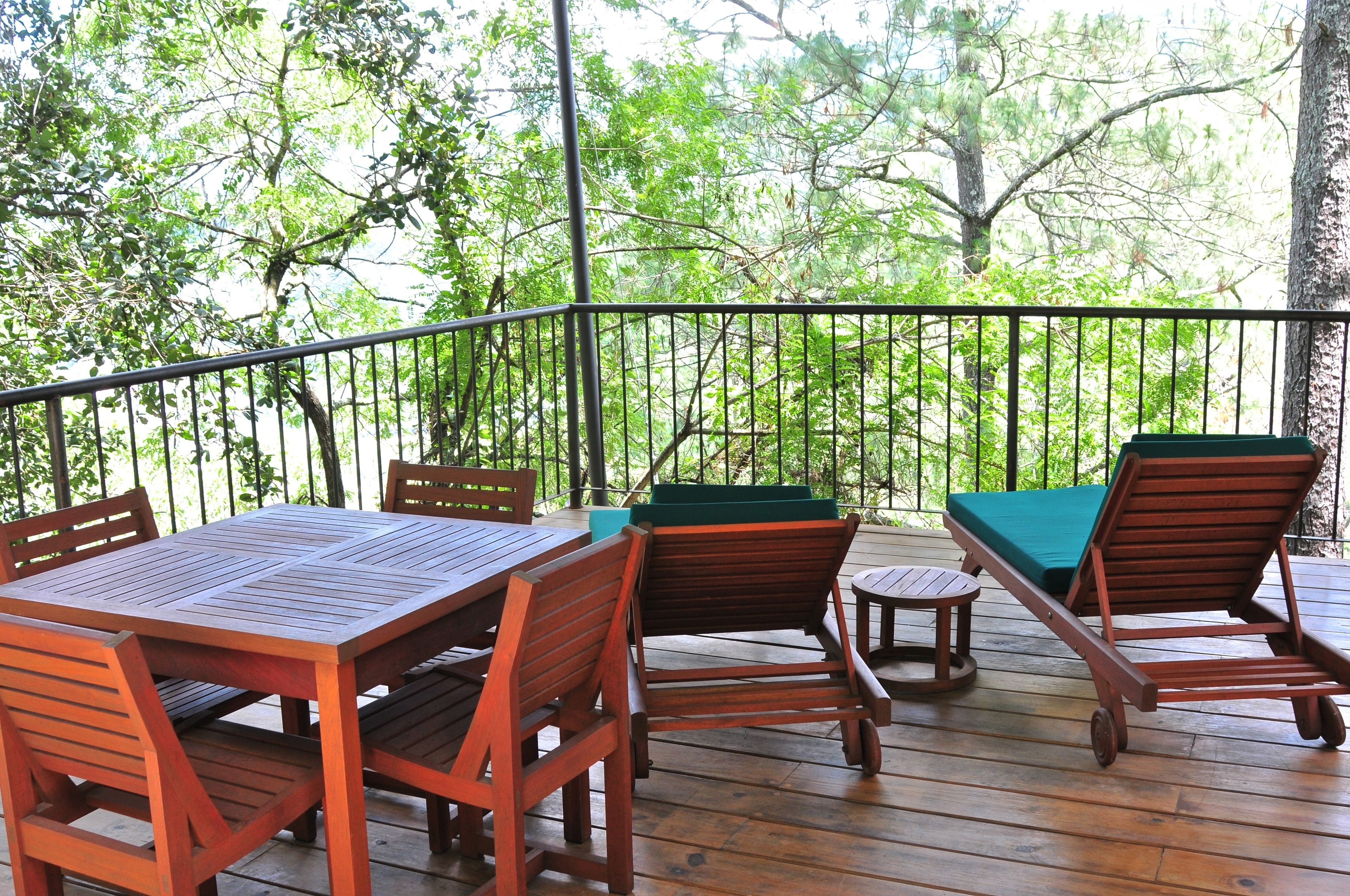 Santo Cielo, Cabaña Familiar 2 Camas Matrimoniales | 露台/庭院