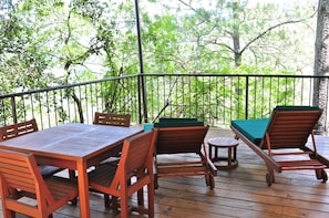 Santo Cielo, Cabaña Familiar 2 Camas Matrimoniales | Terrace/patio