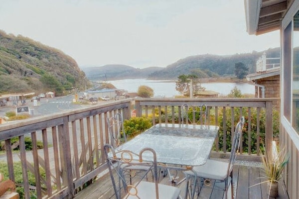 Cottage Panoramique, vue fleuve | Terrasse/Patio