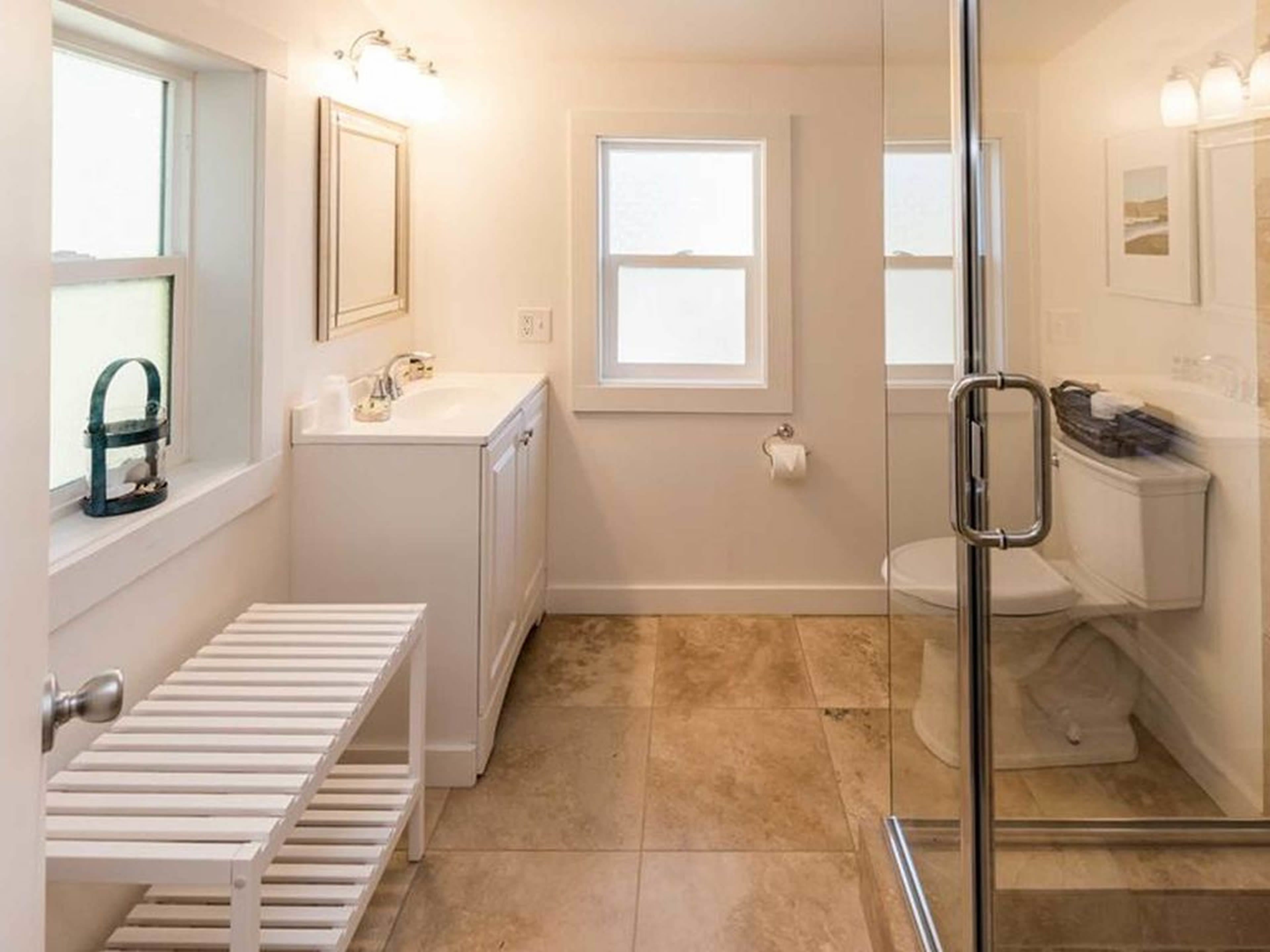 free toiletries, hair dryer, towels, soap