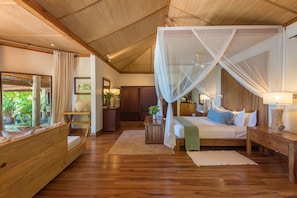 Beach Villa | 1 bedroom, premium bedding, desk, laptop workspace - Denis Private Island (Denis Island)