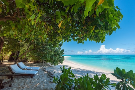 Deluxe Beach Cottage | Beach/ocean view. Denis Private Island