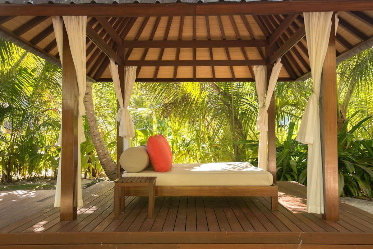 Deluxe Beach Cottage | Khu phòng khách