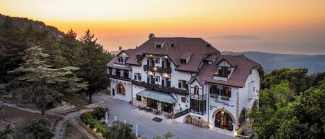 Fassade der Unterkunft