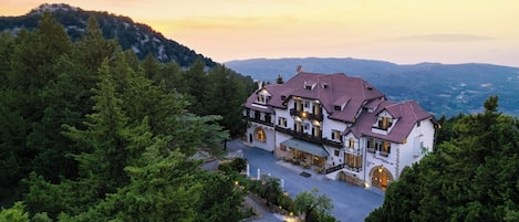 Voorkant van accommodatie