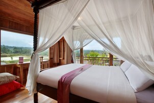 Joglo with Massage | 1 bedroom, in-room safe, desk, iron/ironing board