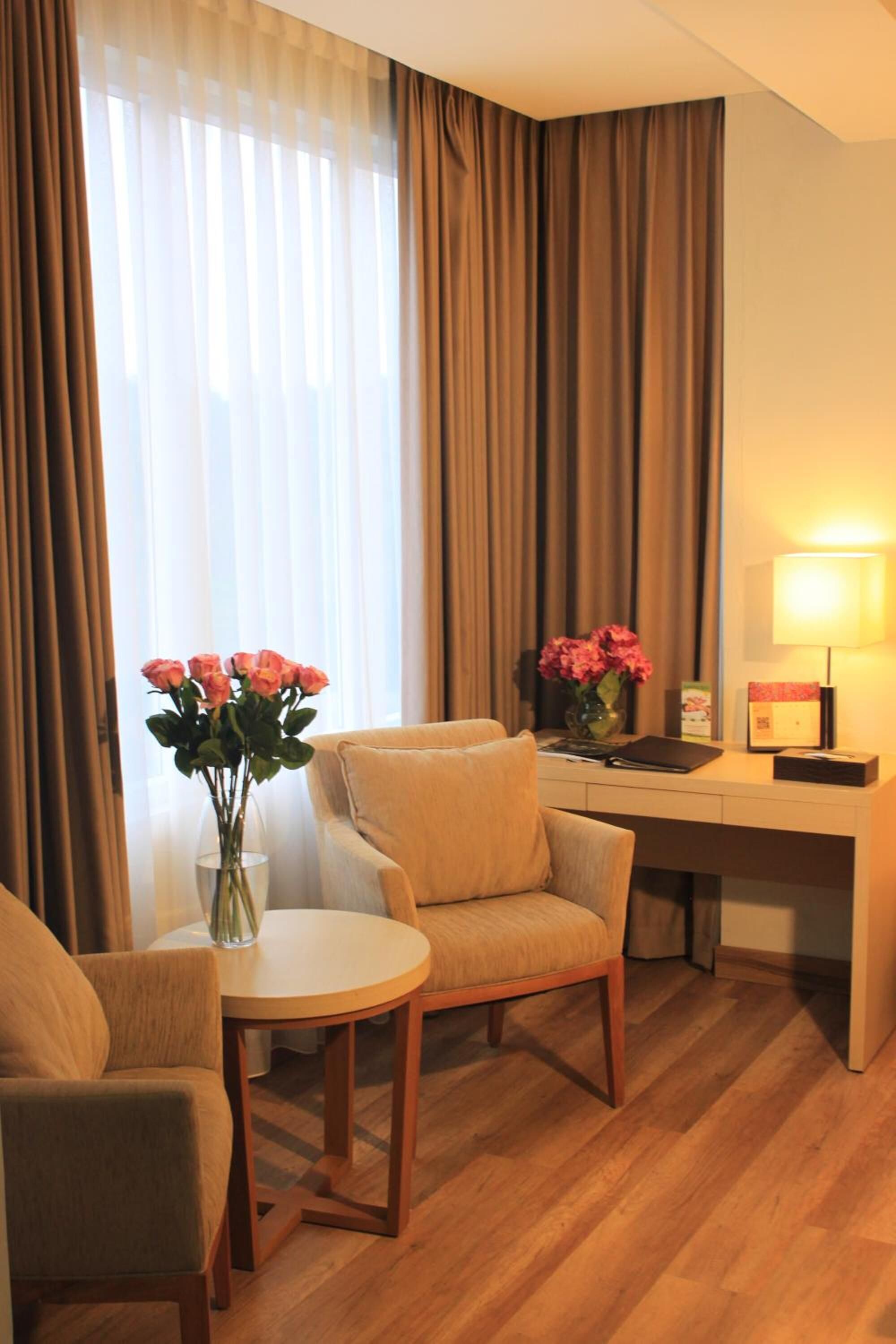 free minibar, in-room safe, desk, blackout curtains