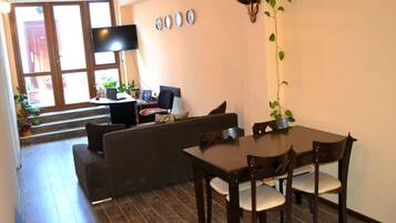 Coin salon dans le hall