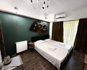 Standard Double or Twin Room | Premium bedding, desk, soundproofing, iron/ironing board - Hotel Isaka (Tbilisi)