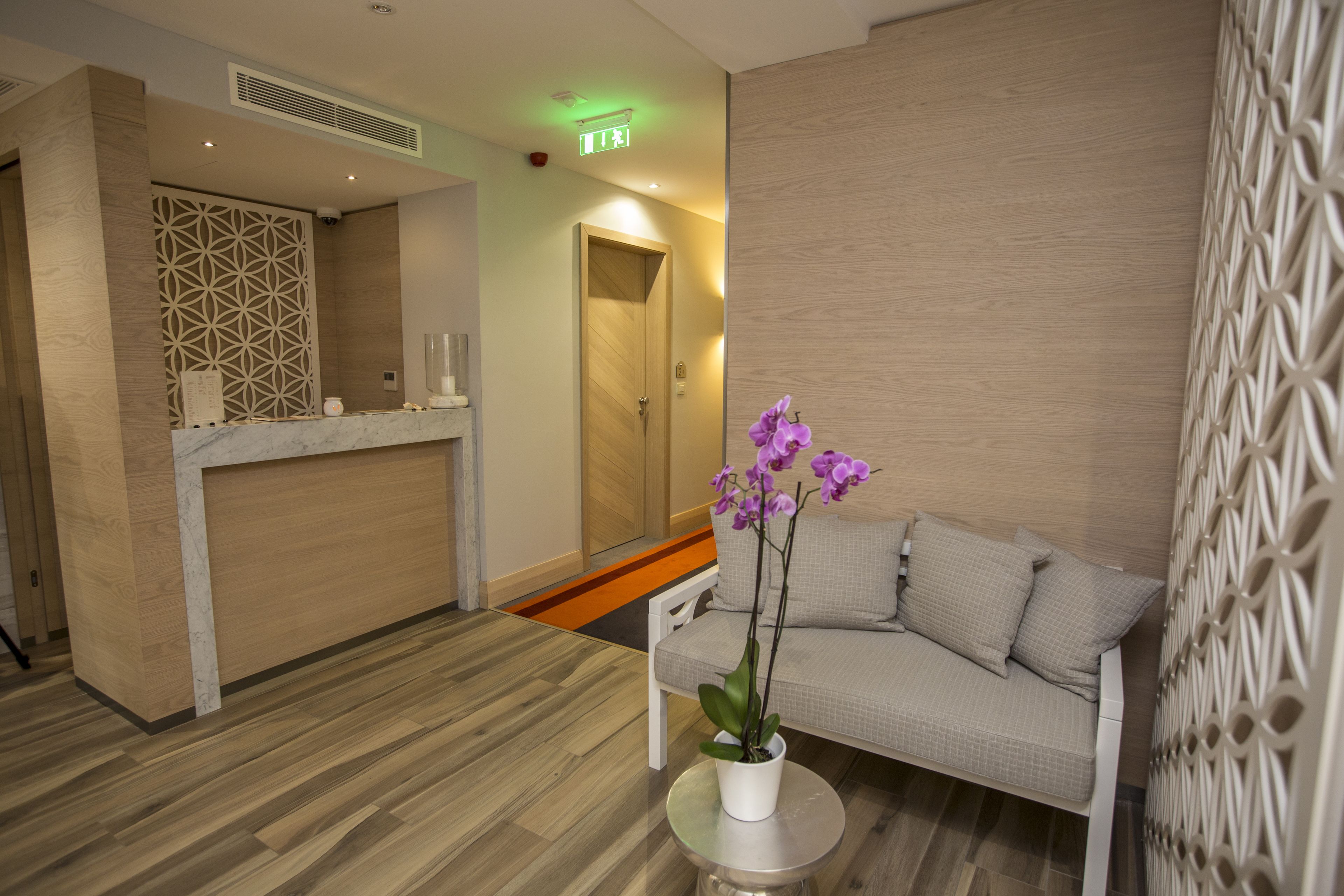 Sala de estar en el lobby