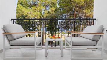 Standard-Doppel- oder -Zweibettzimmer, Balkon | Blick vom Balkon