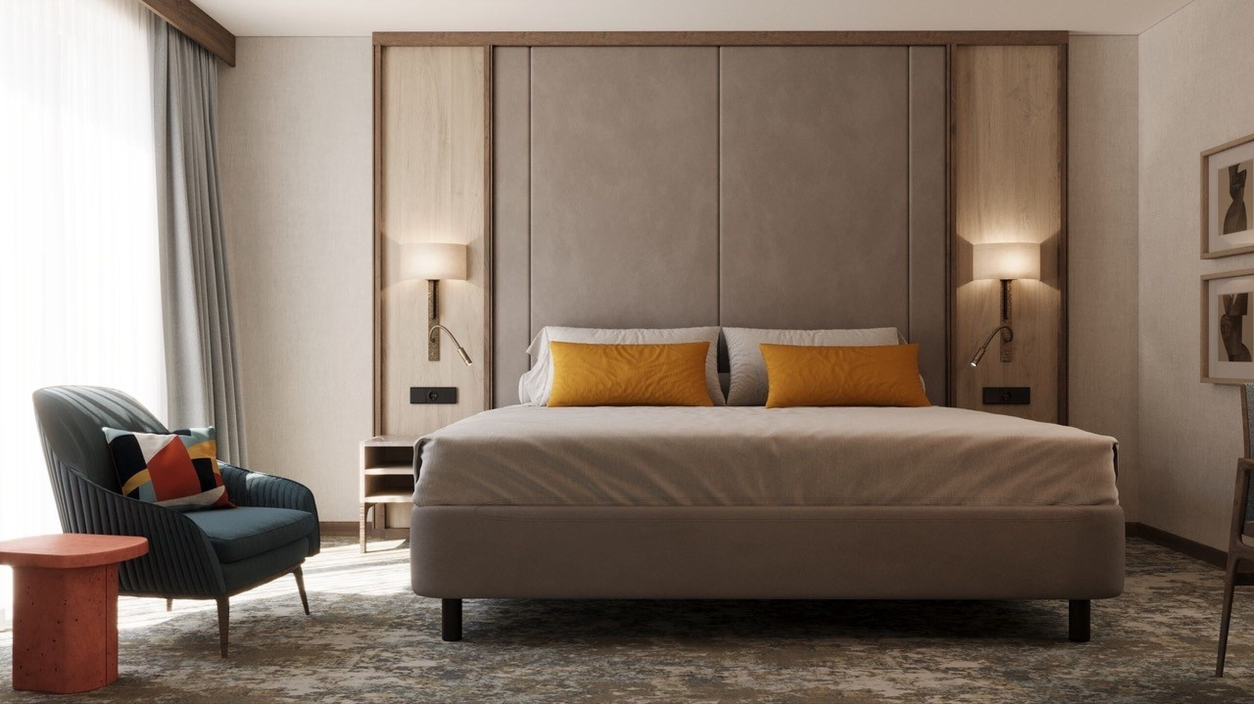 Premium bedding, minibar, in-room safe, desk