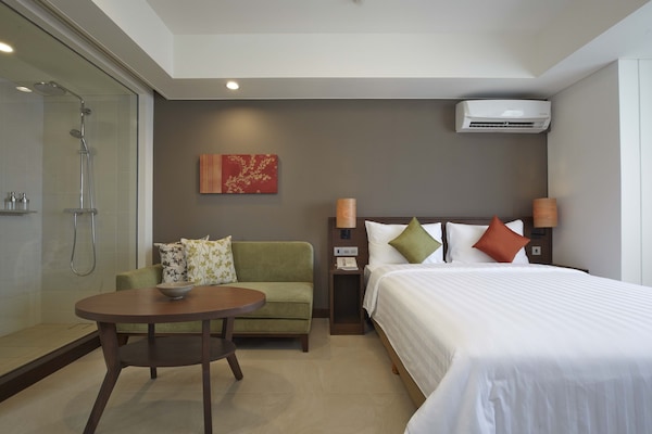 In-room safe, desk, iron/ironing board, rollaway beds