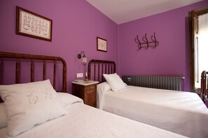 Premium bedding, desk, blackout curtains, soundproofing