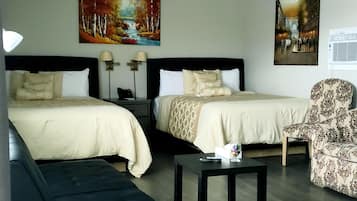 Individually decorated, individually furnished, soundproofing