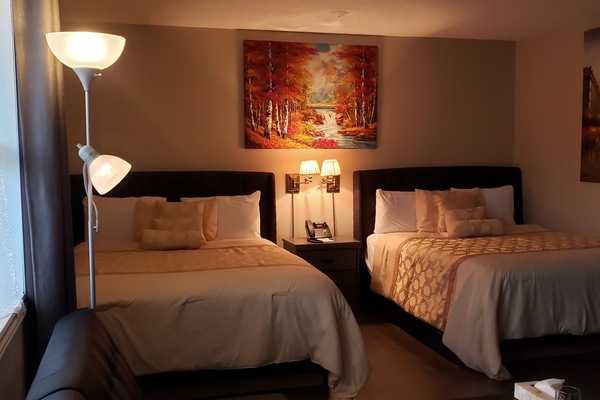 Standard Room, 2 Double Beds | Soundproofing, rollaway beds (surcharge), WiFi (free)