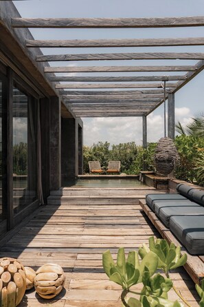Suite, 1 King Bed, Ocean View | Rooftop pool | Outdoor pool, sun loungers - Nômade Temple Tulum (Tulum)