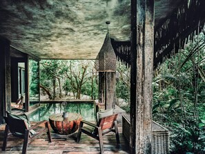 Deluxe Room, 1 King Bed with Sofa bed, Garden View | Premium bedding, in-room safe, individually decorated - Nômade Temple Tulum (Tulum)