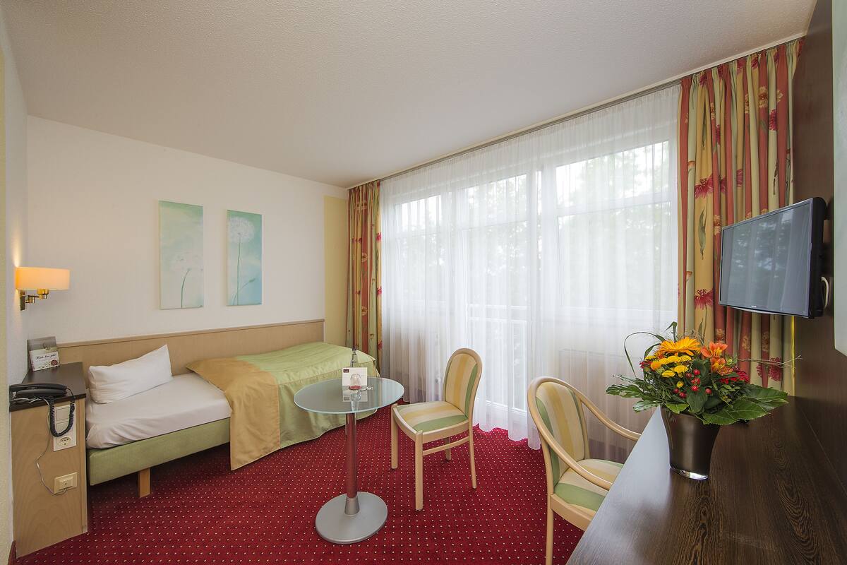 Single Room | Living area | Flat-screen TV