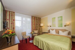 Minibar, desk, iron/ironing board, free WiFi