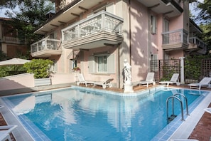 Seasonal outdoor pool, pool loungers - Residence Villa Lidia (Riccione)