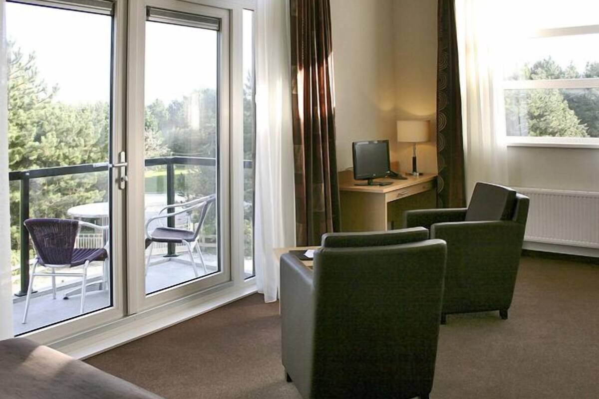 premium twin room | in-room safe, desk, free cots/infant beds, rollaway beds