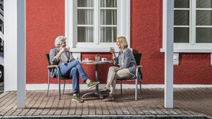 Outdoor dining - Johannesbad Hotel Füssinger Hof (Bad Fuessing)