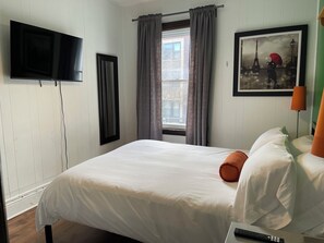 더블룸, 퀸사이즈침대 1개 | 고급 침구, 무료 WiFi, 침대 시트