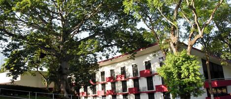 Façade de l’hébergement