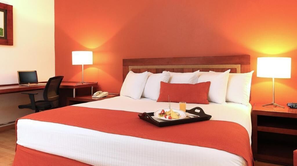 In-room safe, desk, laptop workspace, blackout drapes